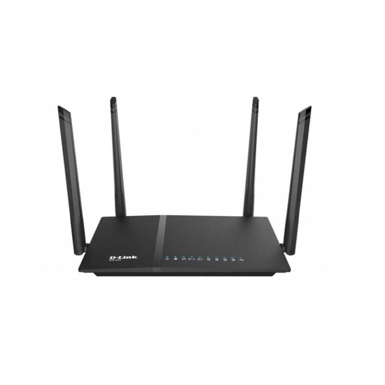 D Link Dir Ac Wi Fi Dual Band Gigabit Lan Wan Router The