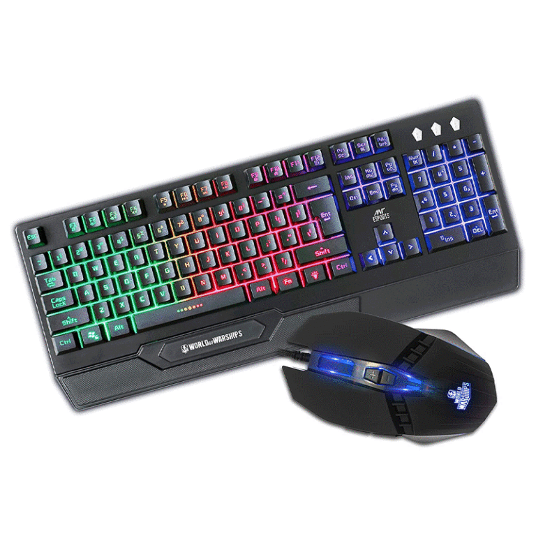 Ant Esports KM500W Gaming Backlit Keyboard and Mouse Combo - The Compustar